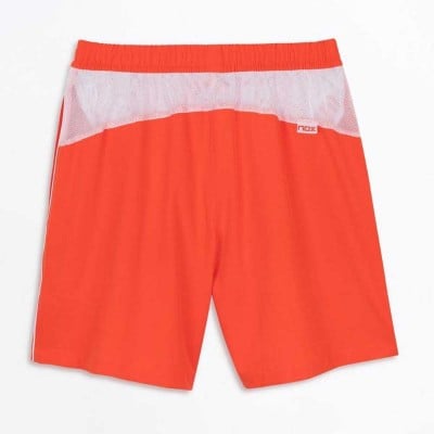 Nox Team Shorts Laranja Vermelho Branco