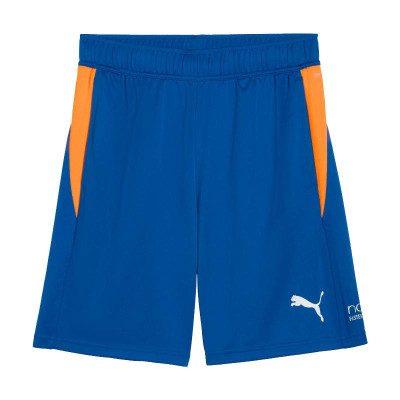 Calções Puma Individual Azul Laranja