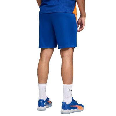 Calções Puma Individual Azul Laranja