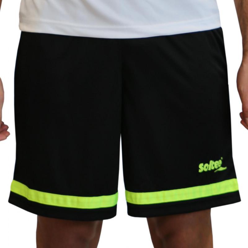 Cal??es Softee Primax Negro Amarillo Fluor Junior
