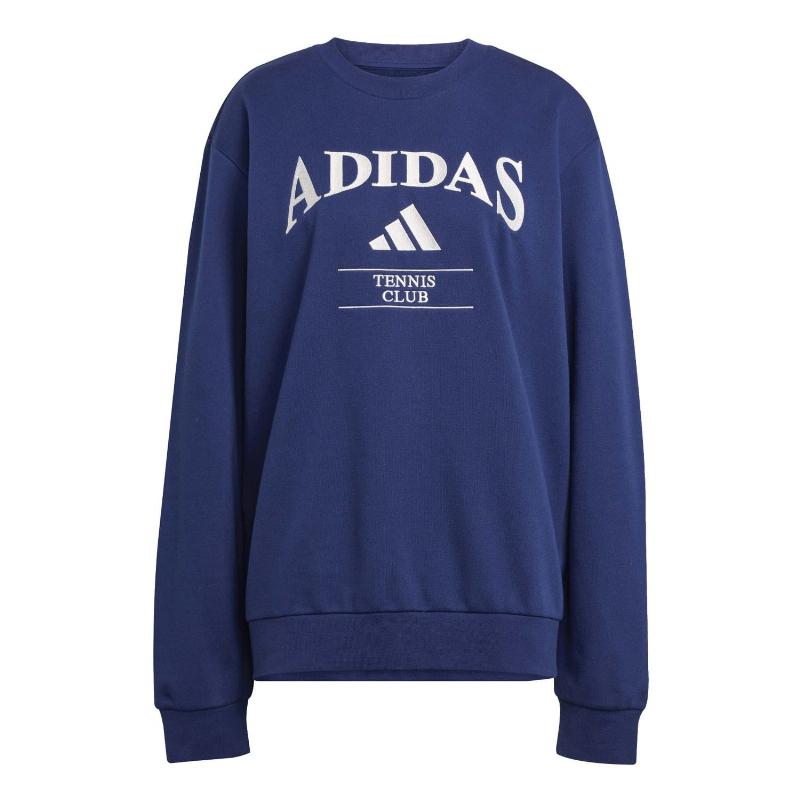 Sweatshirt Azul Escuro Gr?fico Adidas Heritage