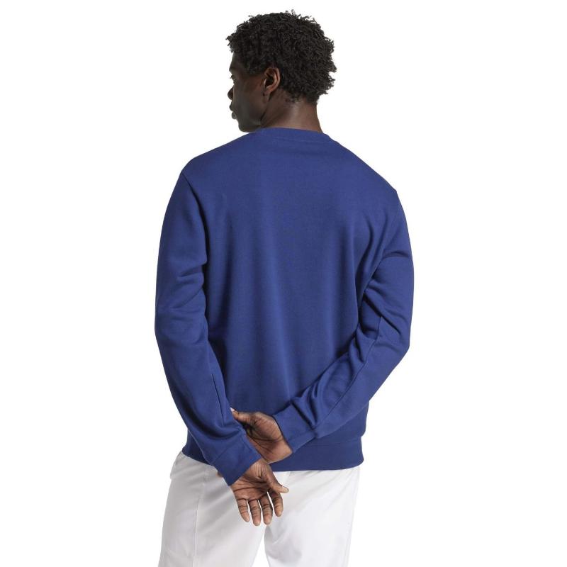 Sweatshirt Azul Escuro Gr?fico Adidas Heritage