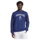 Sweatshirt Azul Escuro Gr?fico Adidas Heritage
