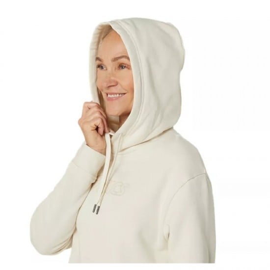 Sudadera Asics Logo Beige Birch Mujer