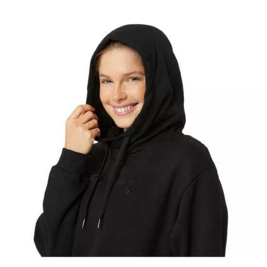 Sudadera Asics Logo Negro Mujer