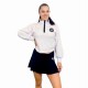 Moletom BB Cropped Branco