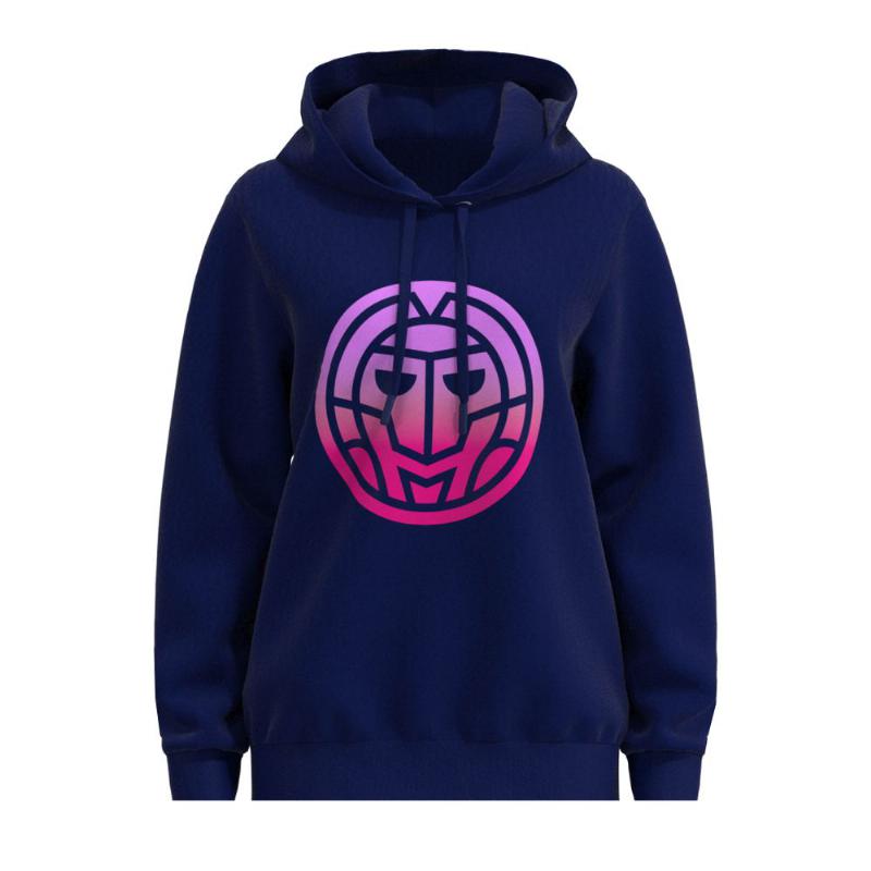 Bidi Badu Sweat-shirt Colortwist Chill Bleu Fonce pour Femme