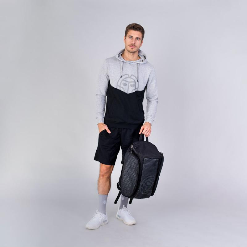 Moletom Bidi Badu Lunis Preto Cinza Claro