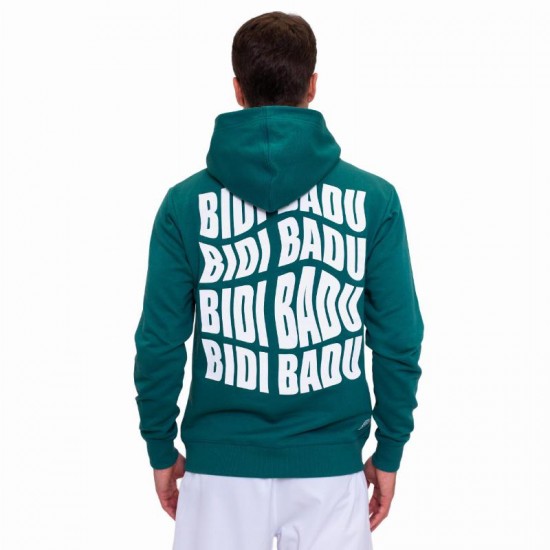 Sudadera Bidi Badu Spike Chill Verde Oscuro