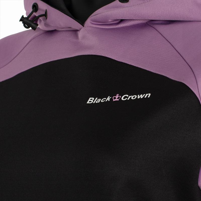 Sudadera Couronne Noire Merida Rosa Negro Mujer