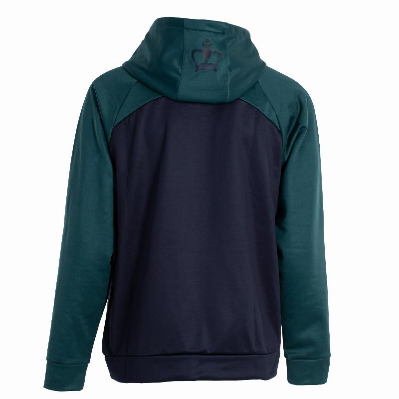 Black Crown Veracruz Navy Blue Green Sweatshirt