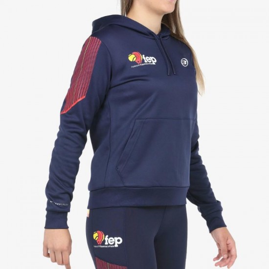 Sweat-shirt Bullpadel FEP Evoca Navy Blue