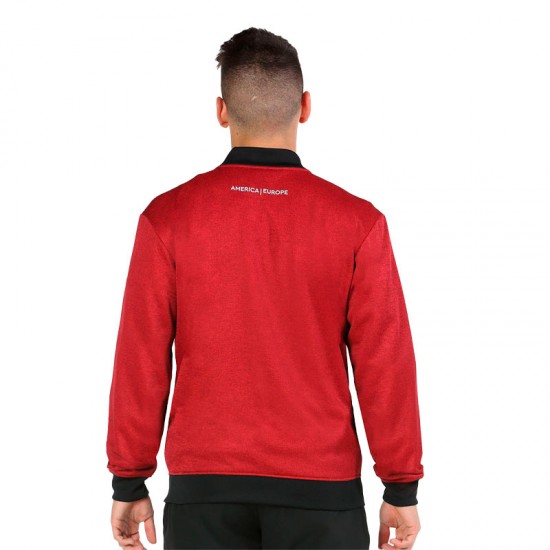 Sweat-shirt Bullpadel Keliox AE Red Vigore