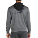 Sudadera Bullpadel Nomon Gris Oscuro