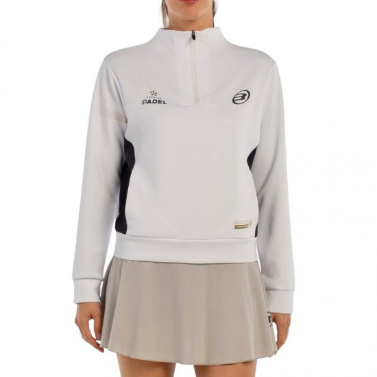 Sweat-shirt Bullpadel Premier Padel Airar Blanc