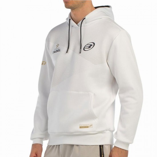 Bullpadel Premier Padel Baque White Sweatshirt