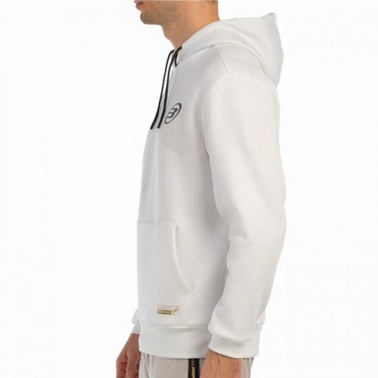 Bullpadel Premier Padel Baque White Sweatshirt