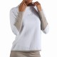 Endless Breath Line White Sweatshirt