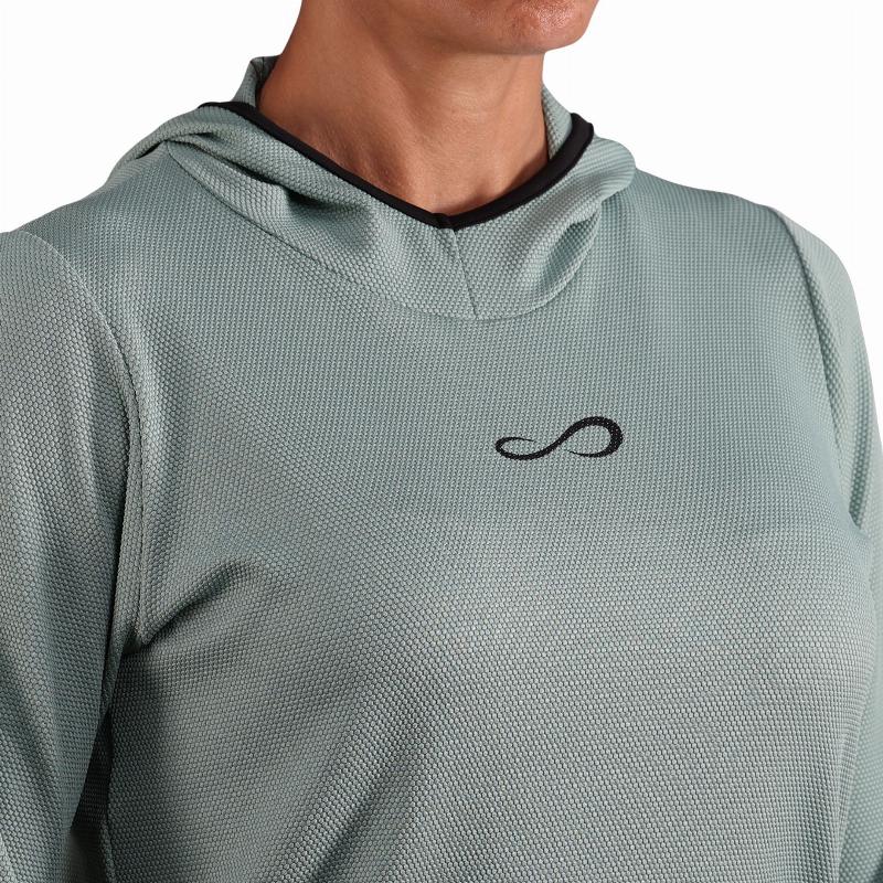 Sudadera Linea del Respiro Infinito Foresta