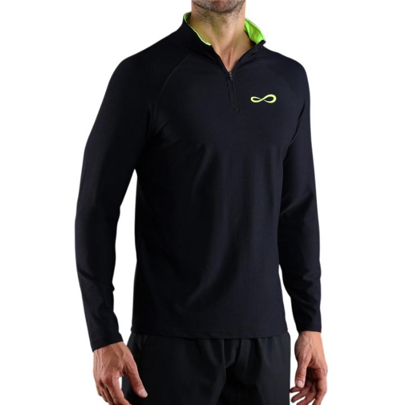 Sudadera Endless Epic Negro Amarillo