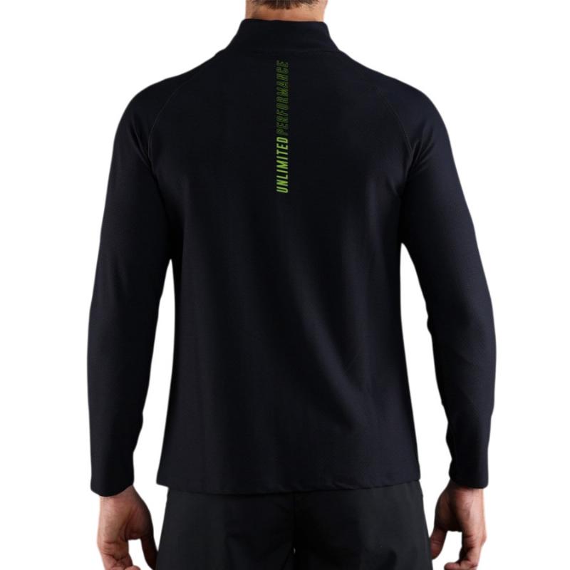 Sudadera Endless Epic Negro Amarillo