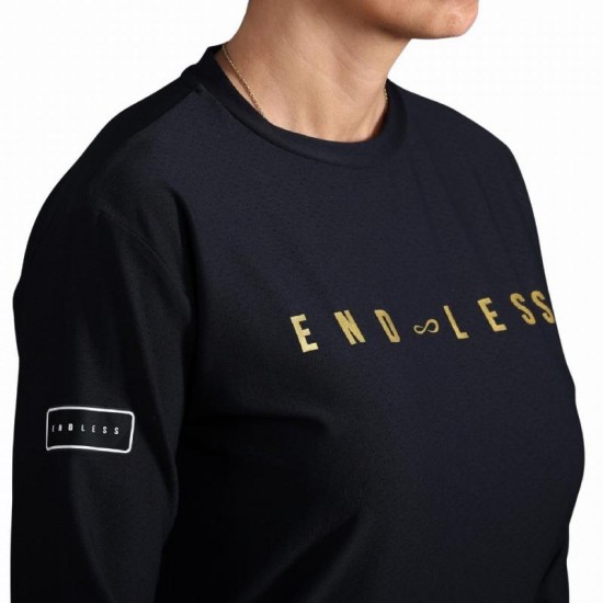 Sweat-shirt noir Endless Inner Tech II