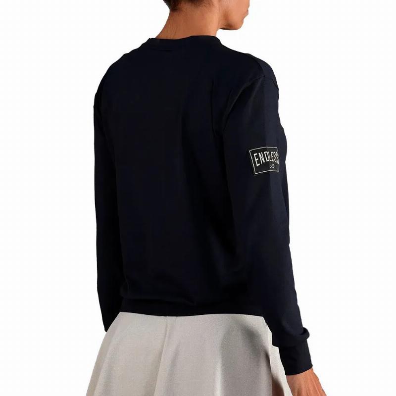 Moletom Endless Inner Tech Preto Dourado