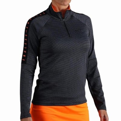 Sudadera Kirsch sans fin II Titane Naranja