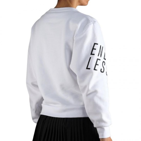 Sweat-shirt blanc Endless Swell