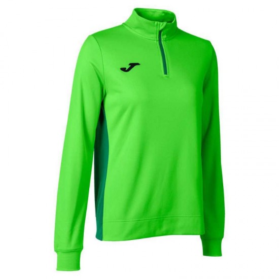 Joma Winner II Felpa Donna Verde Fluo