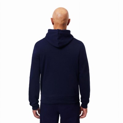 Lacoste Navy Blue Cotton Sweatshirt