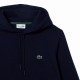 Lacoste Felpa in cotone blu navy