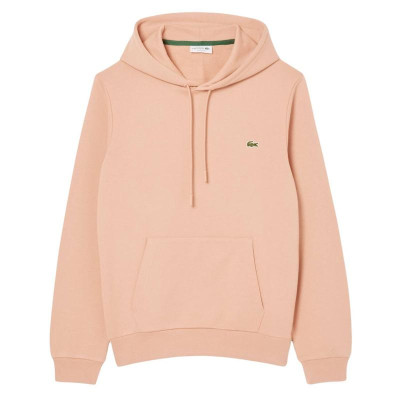 Sudadera Lacoste Algodon Beige Coral