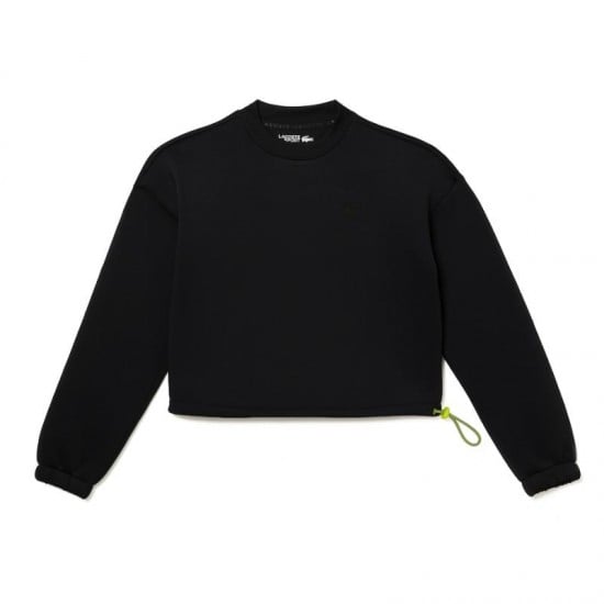 Sweat-shirt Lacoste Sport Reglable Femme Noire