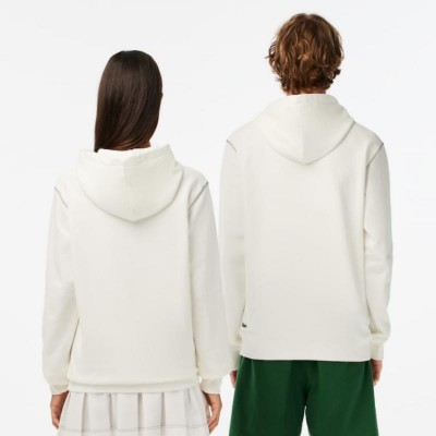 Felpa Lacoste Sport Roland Garros Edition Bianco Unisex