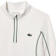 Sweat-shirt femme Lacoste Ultra Dry Blanc Vert