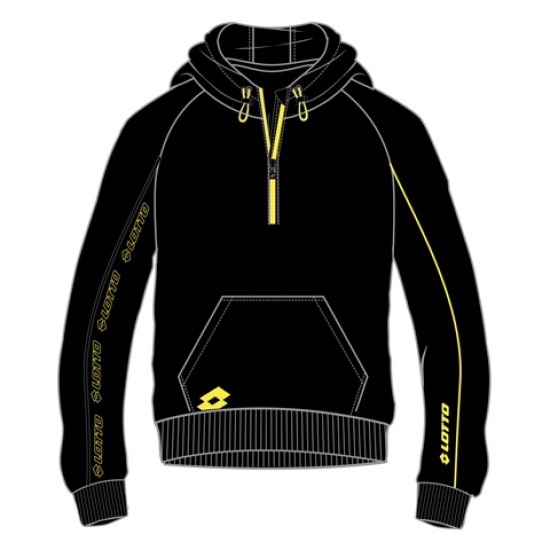 Sudadera Lotto Logo Devido Suor Negro