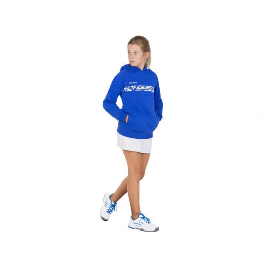 Sweat-shirt junior en molleton Tecnifibre bleu royal