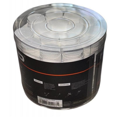 Head Padel Pro Perforated White Drum 60 Overgrips