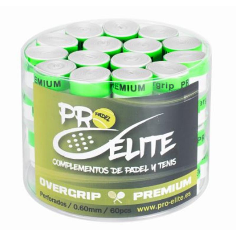 Pro Elite Premium Perforated White Drum 60 Overgrips