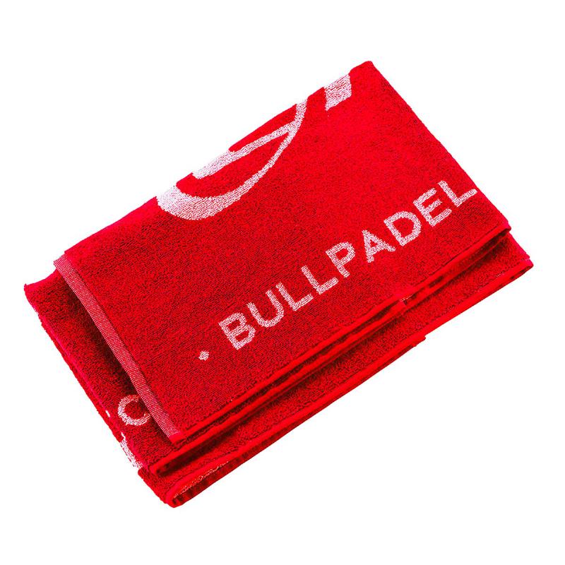 Toalha Bullpadel 100x50 Vermelha
