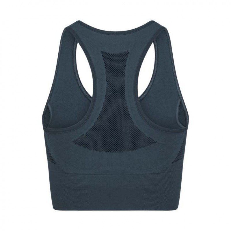 Top Head Flex Sutiã Sem Costura Azul Marino