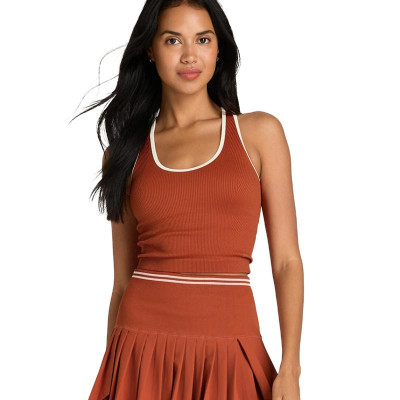 Top Wilson Everyday Brami Naranja Quadra de saibro