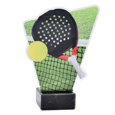 Acrylic Padel Trophy 21 cm