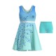 Badu Colortwist 2 In 1 Aqua Blue Bidi Dress