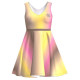 Vestido Bidi Badu Spectrum Marrom Amarelo