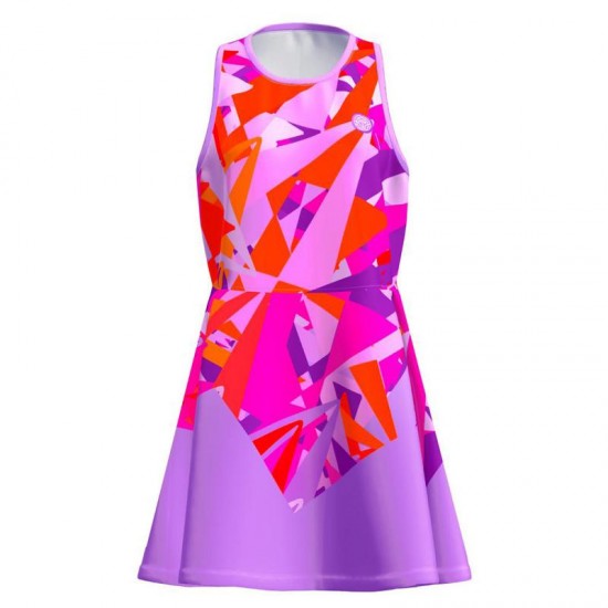 Vestido Bidi Badu Spike Lilac Rosa Junior