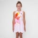 Badu Wild Arts Branco Mix Junior Bidi Vestido