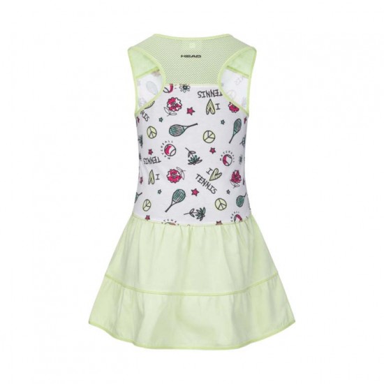 Head Tennis Light Green Junior Dress