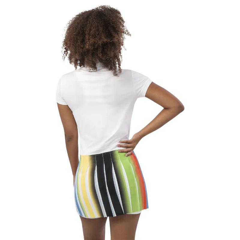 Cabe?a Vogue Branco Vestido Mix